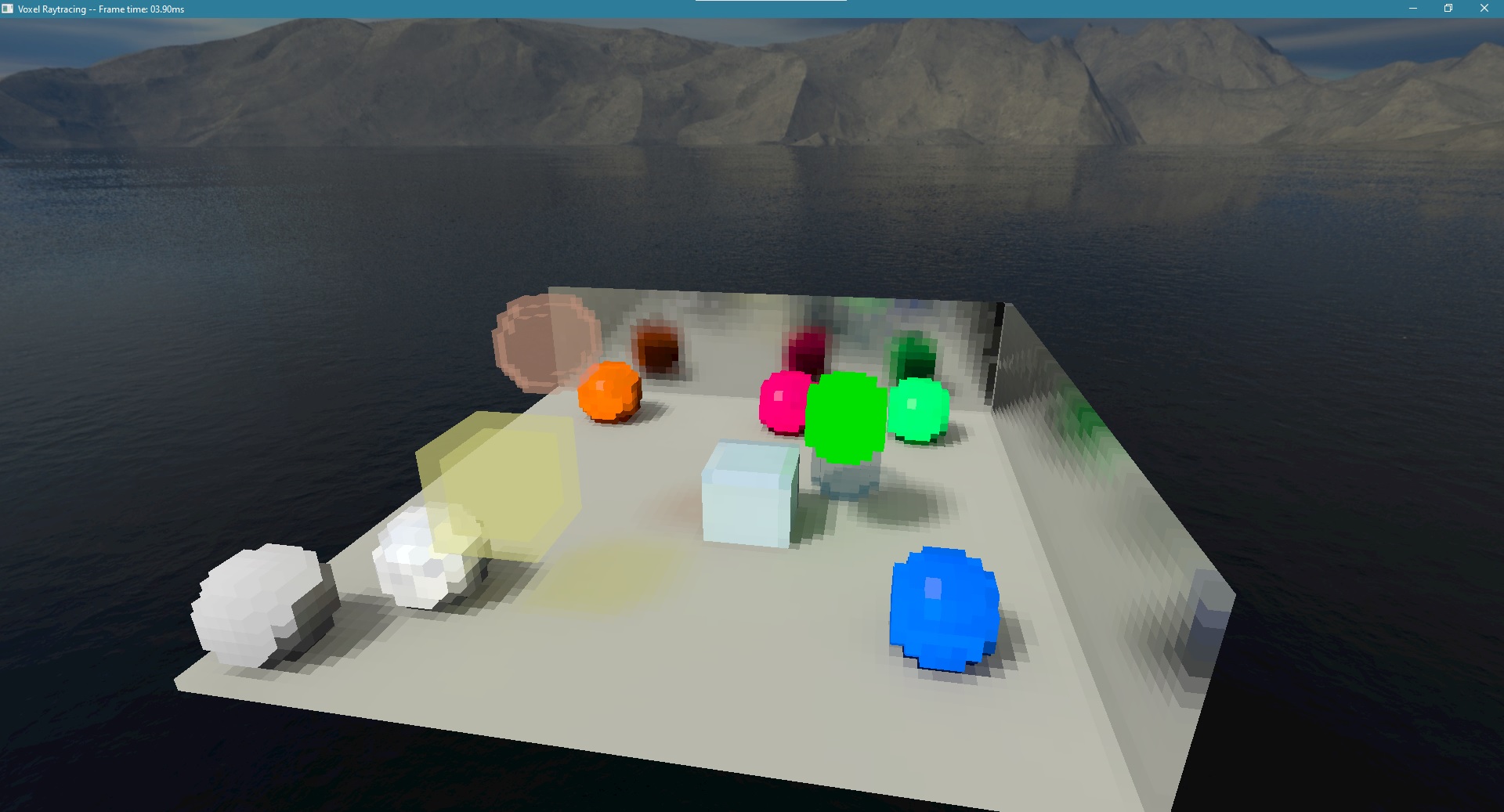 working reflections!